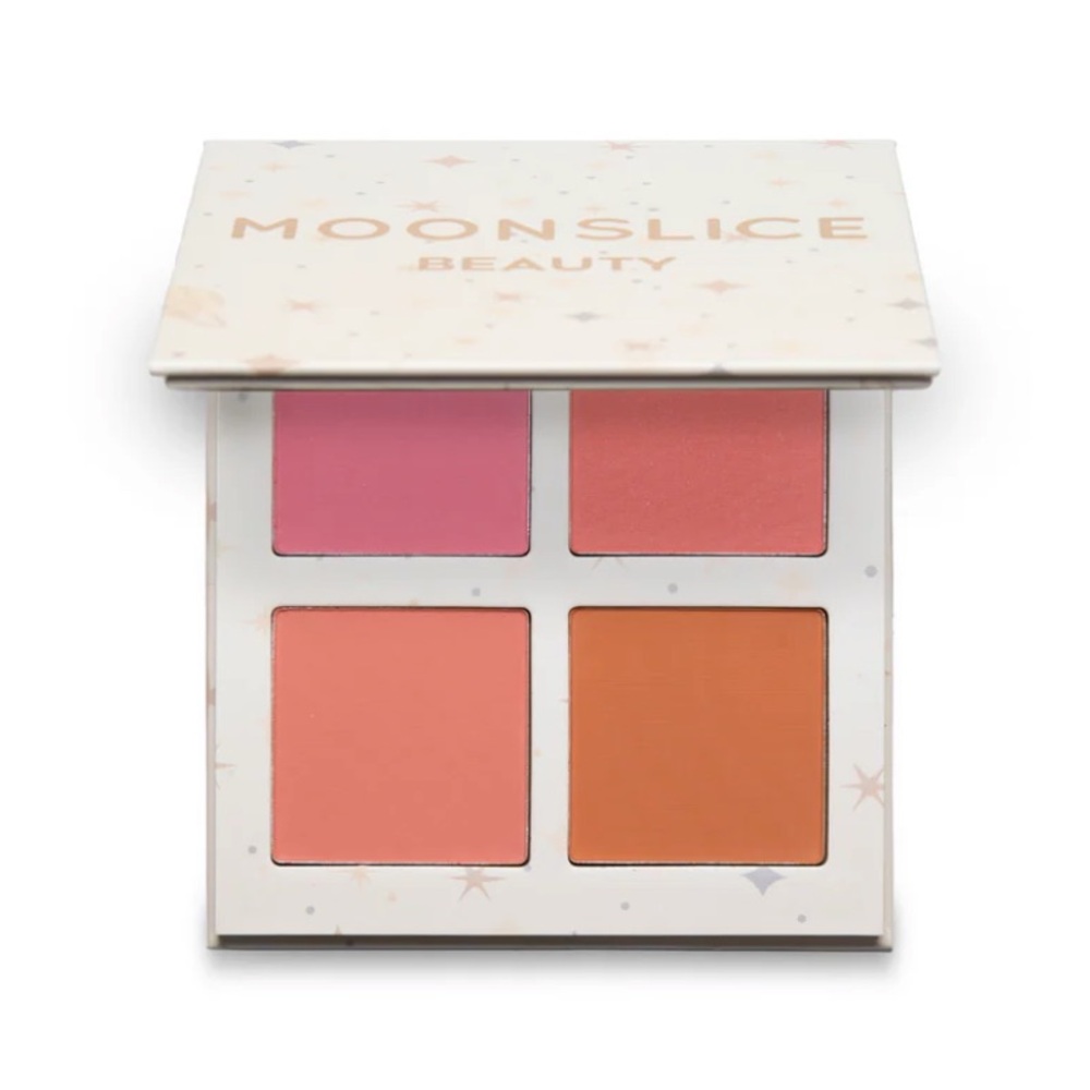 Moonslice 4-Color Blush Palette - Pink & Peach